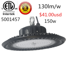 5 anos de garantia etl listados led alta luz da baía em forma de ufo 150 w 130lm / w